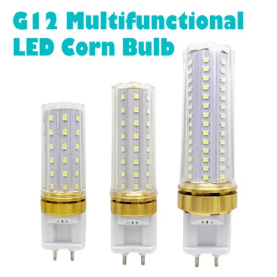 G12 LED Corn Light Bulbs 10W 20W Cool Warm White 220V 240V PC Cover Shell 360 - Image 1 of 4
