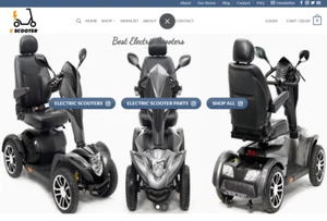Ready made Drop shipping website Free hosting & set up , Electric Scooter - Picture 1 of 8