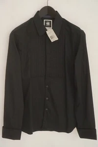 Hombre G-Star Camisa Informal Algodón Rct Medianoche Esmoquin Camisa L/S Talla M - Imagen 1 de 11