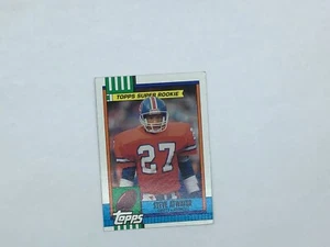 Steve Atwater 1990 vintage como nuevo Denver Broncos Topps Super Rookie 29 - Imagen 1 de 2