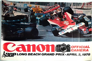 78 Long Beach Grand Prix Poster, Do It In the Streets, Marlboro Canon free ship - Picture 1 of 1