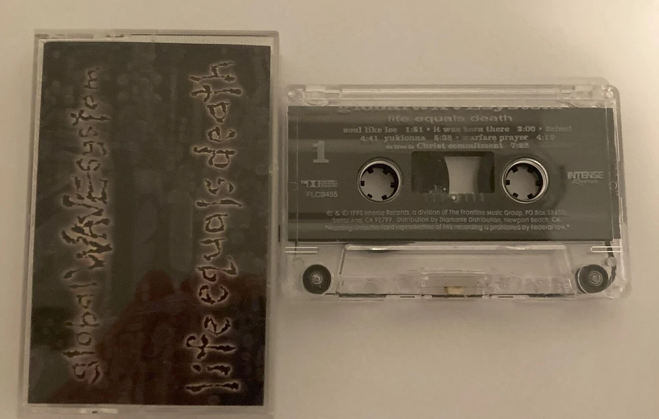 Global Wave System Life Equals Death Cassette Tape----EXCELLENT CONDITION! - Image 1 of 1