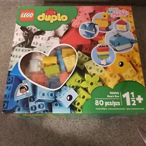 LEGO DUPLO Caja Corazón 10909 Juguete de Construcción Preescolar 80 Piezas - NUEVO SELLADO - Imagen 1 de 2