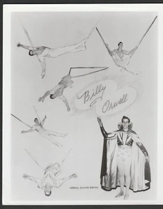 1960s Circus Act Acrobat Billy Orwell Original Photo Still Aerial Cloud Swing - Picture 1 of 2