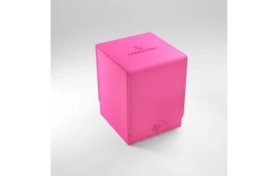 GAMEGENIC SQUIRE 100+ XL CONVERTIBLE DECK BOX PINK HOLDS 100 CARDS NEW - Image 1 of 3