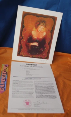 Park West Gallery Seriolithograph Mythical Rose 2009 Charles Lee Art Print - Image 1 of 4