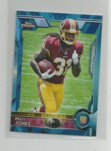 2015 Topps cromo mini Matt Jones azul diamante refractor - Imagen 1 de 1
