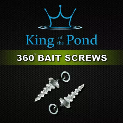 KOTP 360 Bait Screws X10 - Karpfenangeln, Carp Rigs, Ronnie Rig, Chod Rig