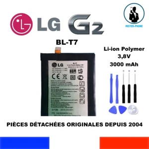 NEU ORIGINAL AKKU ACCU BL-T7 BLT7 3000mAh 11,40Wh 3,8V LG G2 ORIGINAL BATTERY - Photo 1 sur 9