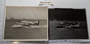 1935-40s Vultee V-11 Attack Seaplane Float Plane 8x10 Orig. News Photo Negative - Picture 1 of 3