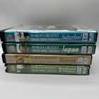 Lot Of  4 Worlds Greatest Train Ride Videos - VHS Tapes