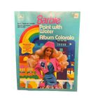 Barbie Paint With Water Album Coloralo Golden Book 1990 Mattel Vintage Rare VTG