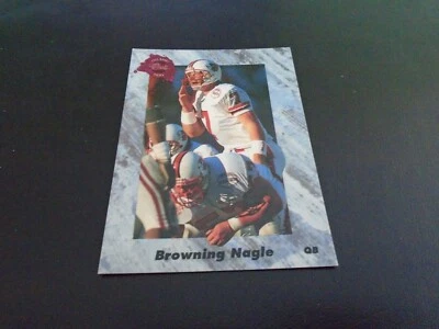 1991 Classic Four Sport Multi-Sport Card #130 BROWNING NAGLE  - Image 1 of 2