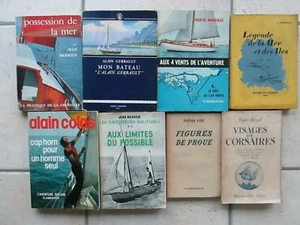 8 vol. : AVENTURIERS DES MERS, NAVIGATEURS SOLITAIRES, LEGENDES, CORSAIRES... - Bild 1 von 12