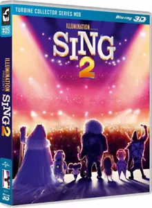 "SING 2" - Musical Animation Comedy Cult - BLU RAY 3D - All Regions - Picture 1 of 3