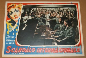 fotobusta film A FOREIGN AFFAIR Marlene Dietrich John Lund Billy Wilder 1949 GM - Picture 1 of 1