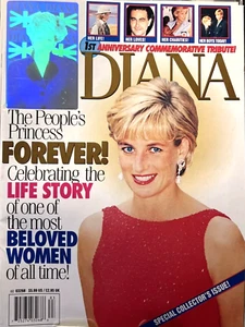 1st ANNIVERSARY COMMEMORATIVE TRIBUTE for PRINCESS DIANA - RARE - VG #88 - Imagen 1 de 4