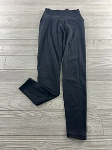 Lululemon Activewear Black High Rise PullOn Athletic Yoga Leggings Women Size S - Picture 1 of 9
