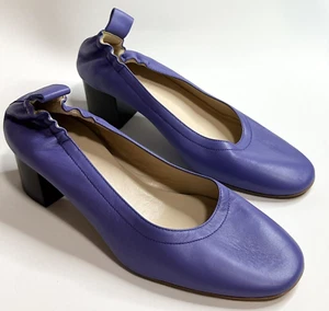 Everlane Shoes Women Size 5.5 Violet The Day Heel Pump Made In Italy - Picture 1 of 9