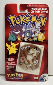 Pokemon Roma Devo impararli tutti! ~ #52 Meowth Pokemon Edutainment PC CD-ROM Giochi - Foto 1 di 2