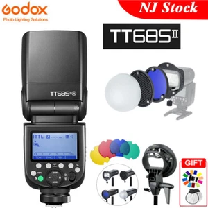Cámara flash Godox TT685II-N TTL 2,4 GHz GN60 1/8000s compatible con cámara Nikon - Imagen 1 de 12