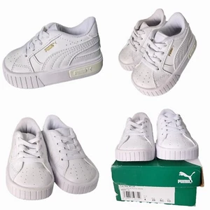 PUMA Cali Star Trainers White Infant Size UK 4 / EUR 20 / 13cm 13380551-01 - Picture 1 of 19