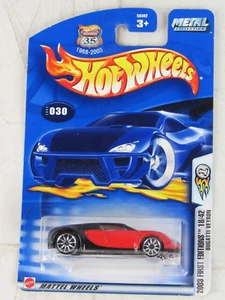 Bugatti Veyron 18/42 rojo y negro primeras ediciones Hot Wheels 2003 #30 - Imagen 1 de 5