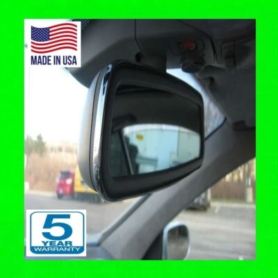 ADEQUADO PARA ESPELHO RETROVISOR GEO CROMADO ACABAMENTO INTERIOR MOLDURA DE DESTAQUE GARANTIA DE 5 ANOS - Imagem 1 de 4