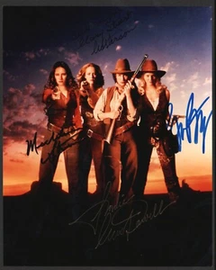 Bad Girls STARS AUTOGRAPHS Drew Barrymore Madeleine Stowe, Mary Masterson, Andie - Picture 1 of 5
