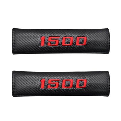 Par de almohadillas para cinturón de seguridad de auto cubierta correa cojín para Dodge Ram 1500 Foto 1 de 4