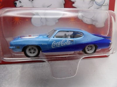 WHITE LIGHTNING 1971 PONTIAC GTO   JOHNNY LIGHTNING COCA-COLA POLAR BEARS   1:64 - Image 1 of 4