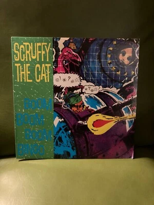 Scruffy The Cat - Boom Boom Boom Bingo 12" EP Mini LP Vinyl Relativity VG+ - Image 1 of 3