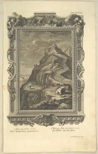  METEOROLOGIE Original Kupferstich um 1730 Klimaforschung Wetter Prophet KLIMA - Bild 1 von 5