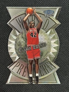 1999- 00 Fleer Ultra World Premiere Elton Brand #1 of 10 WP Chicago Bulls - Picture 1 of 2