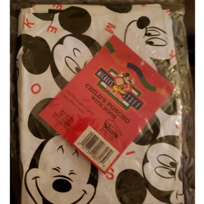 Chaqueta para niños Mickey Mouse poncho vintage niño talla 5 en adelante Foto 1 de 3