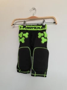 Under Armour Kids Boys' Gameday 5-Pad Girdle, Black, SM (8 Big Kids) X One Size - Picture 1 of 3
