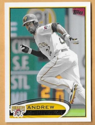 ANDREW McCUTCHEN PITTSBURGH PIRATES #497 - TOPPS NM-MT 2012 - Image 1 of 2