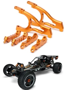 Front Rear Shock Tower Support Bracket for HPI 1/5 BAJA 5B FLUX/5T/5SC Upgrades - Picture 1 of 17