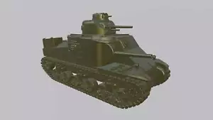 M3 Lee Medium Tank - Lend-Lease Models -US Army - 28 mm 1/56 Scale - Picture 1 of 4