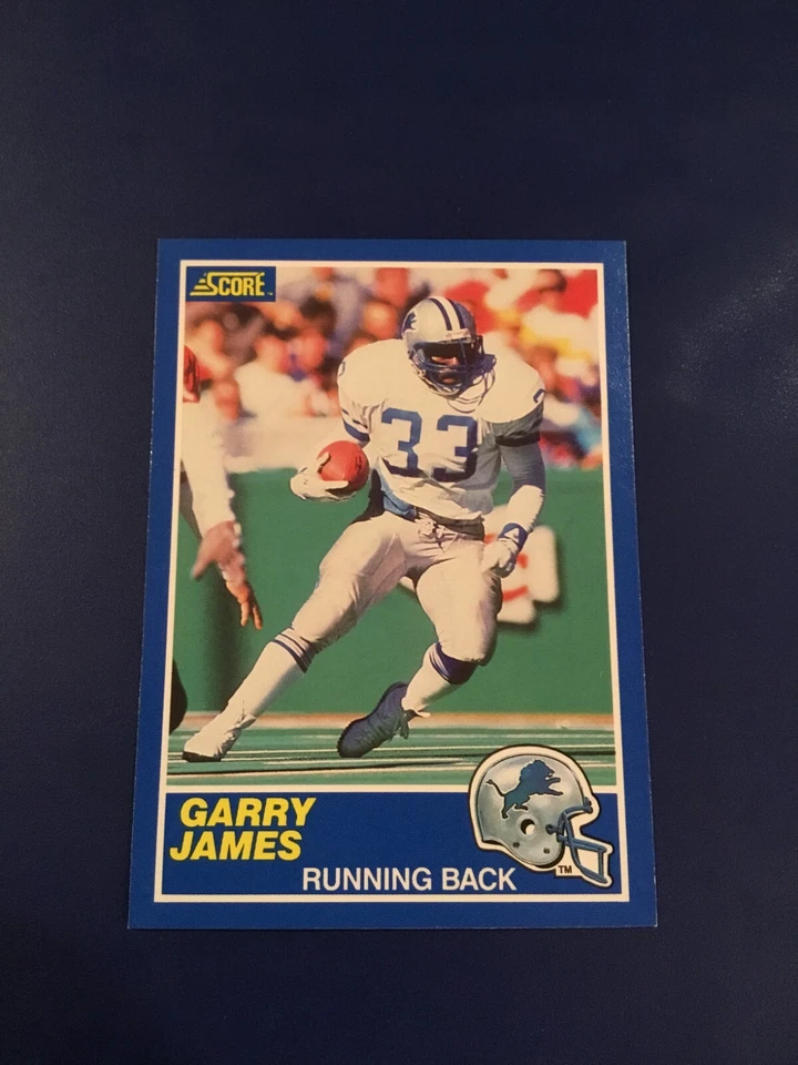 1989 Score # 94 GARRY JAMES Detroit Lions Football Card Nice Look ! - Image 1 of 2