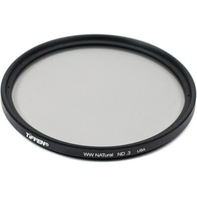 Tiffen Water White Glass NATural IRND Filter (52mm, 1-Stop) W52NATND3 - Image 1 of 4