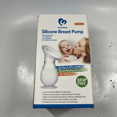 Extractor de leche manual de silicona Bellababy ~ BLA8012 ~ Succión suave y natural ~ Sellado  Foto 1 de 3