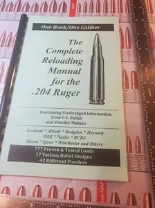 DAS KOMPLETTE WIEDERLADEHANDBUCH FÜR DIE .204 Ruger, LOAD BOOKS USA (NEU) - Bild 1 von 2