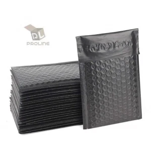 ProLine® 400 Black #2 8.5x12 Poly Bubble Padded Self Seal Envelopes Mailers - Picture 1 of 7