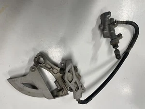 06 07 08 YAMAHA YZ250F YZ450F OEM REAR BACK BRAKE CALIPER MASTER CYLINDER LEVER - Picture 1 of 8