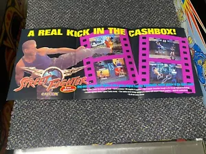 1994 CAPCOM FACTORY ORIGINAL STREET FIGHTER THE MOVIE 6 PAGE PROMO FLYER - Picture 1 of 3
