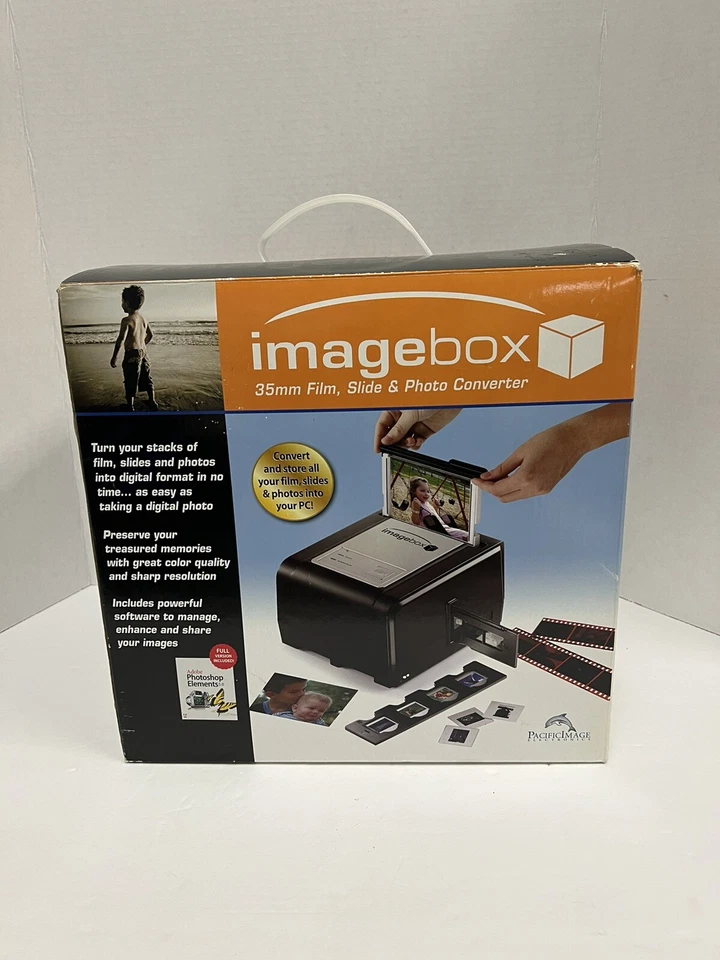 IMAGEBOX Pacific Image 35 mm Film, Slide & Photo Converter Pre-Owned NEW - Image 1 of 4