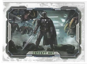 2022 TOPPS STAR WARS IL LIBRO DI BOBA FETT CONCEPT ART CA-9 THE MANDALORIAN - Foto 1 di 1
