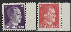 German Reich stamps 1944 MI Propaganda 15-16 signed MNH VF - Picture 1 of 2