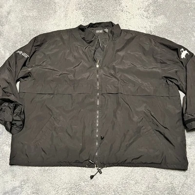 Ping Jacket Mens 3XL Black Golf Windbreaker Full Zip Coat - Image 1 of 4